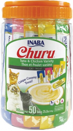 Churu Bombonera 50 Unidades - Variedad de Sabores Churu Bombonera 50 Unidades - Pollo y Tuna